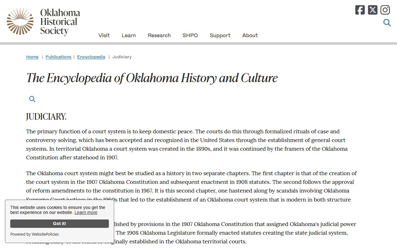 Bryan County court records and the Oklahoma judicial system